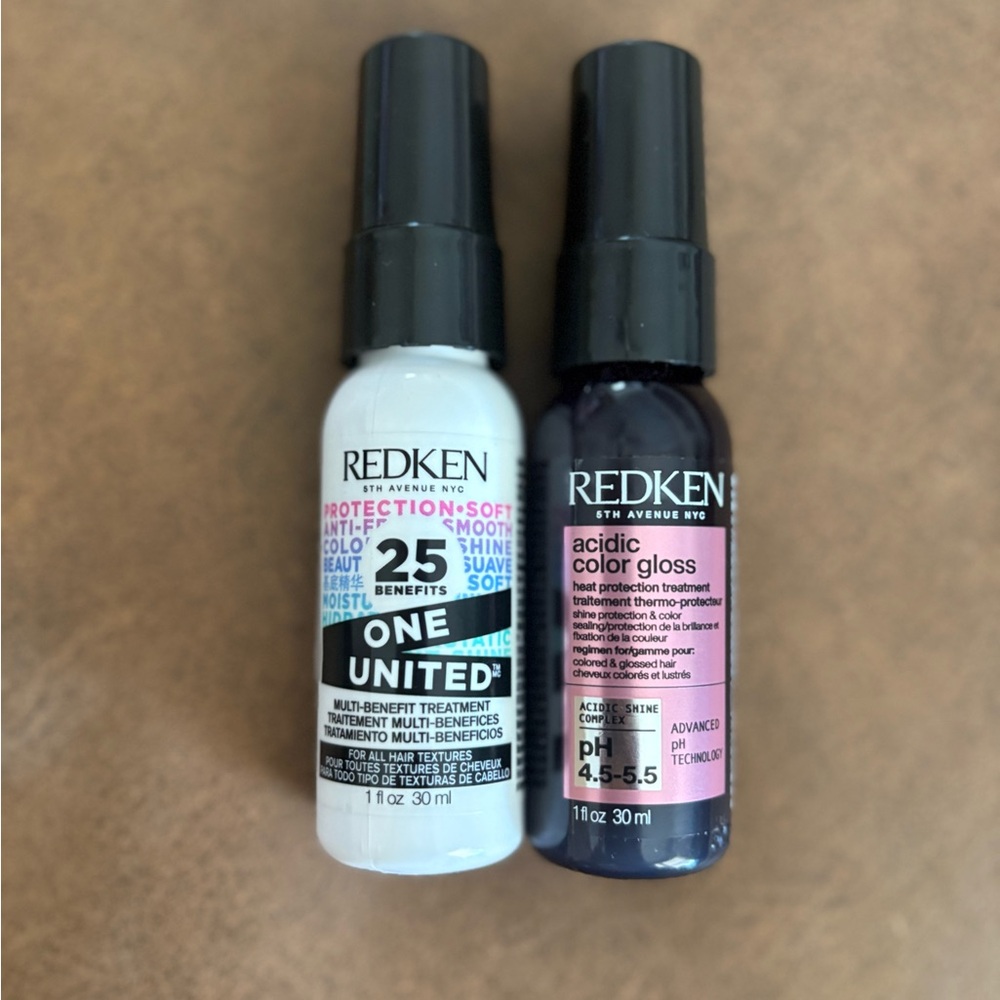 Redken Hair Treatment Duo Multibenefit and Heat Protection Travel Size